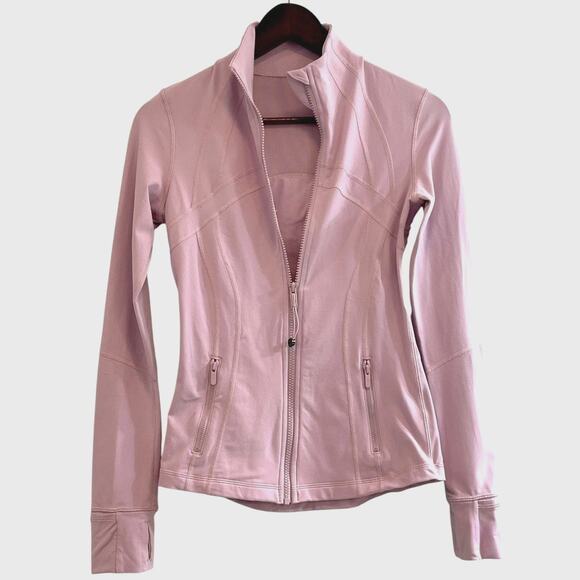 Lululemon Define Jacket Size 4 Pink Peony LW4AWKS - Picture 3 of 10